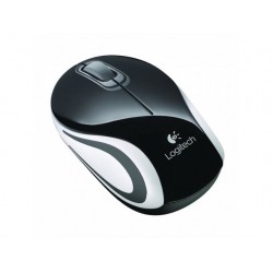 RATON WIRELESS LOGITECH M187 NEGRO/BLANCO